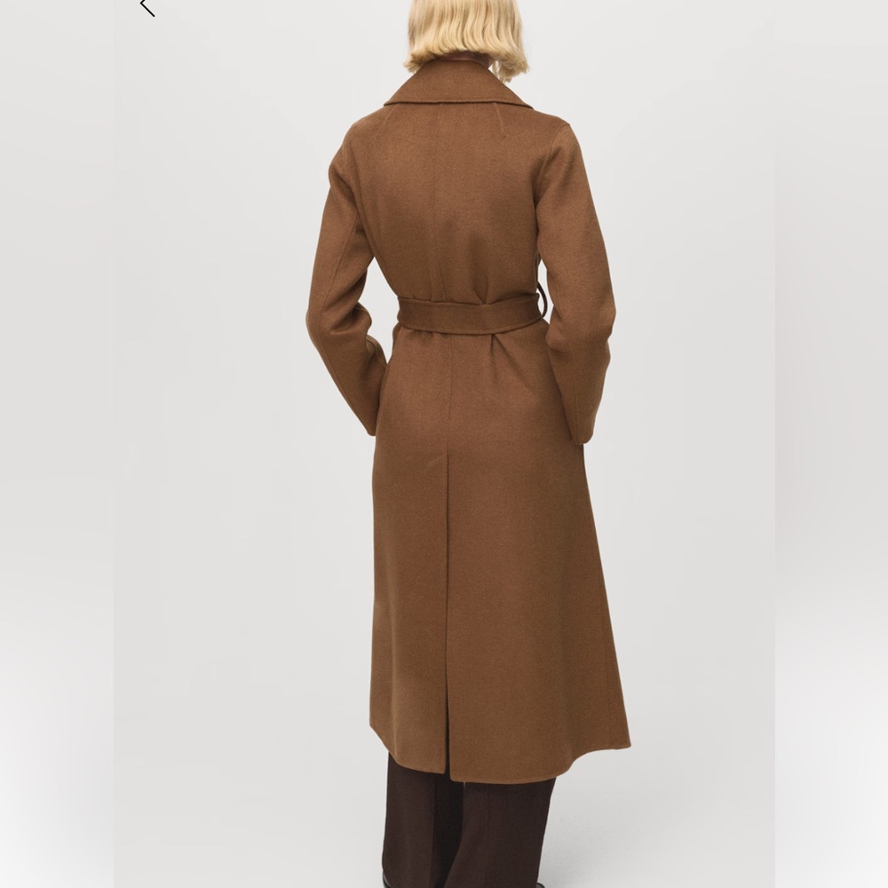 Mango Belted Handmade Coat - Picture 3 of 9